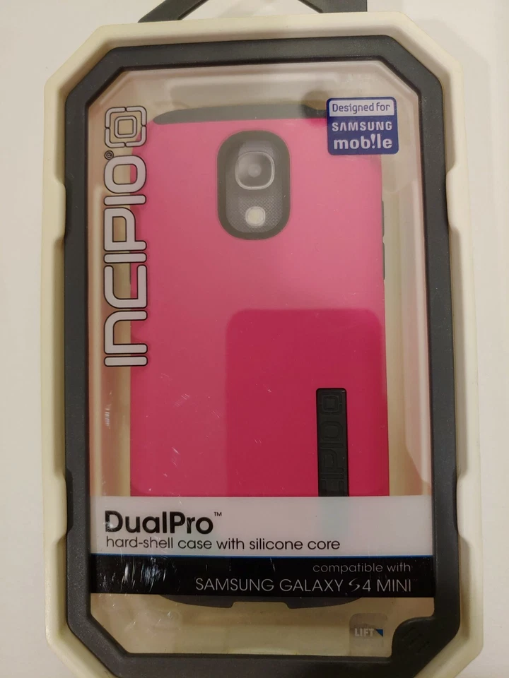 FUNDA RÍGIDA SAMSUNG GALAXY S4 MINI INCIPIO DUALPRO - ROSA Foto 1 de 2