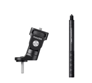 Original Insta360 Bicicleta Auriculares Montaje en Tapa con Acción Invisible Selfie Stick - Imagen 1 de 20