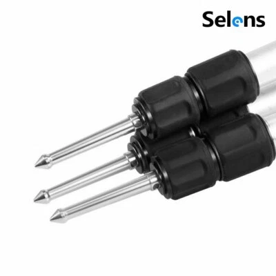 MEKING Piedini lunghi a punta Selens 3/8" in acciaio inox per treppiede Gitzo Benro monopiede