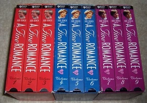 A Fine Romance Volumes 1 thru 9 VHS Video Set Judi Dench - Picture 1 of 3