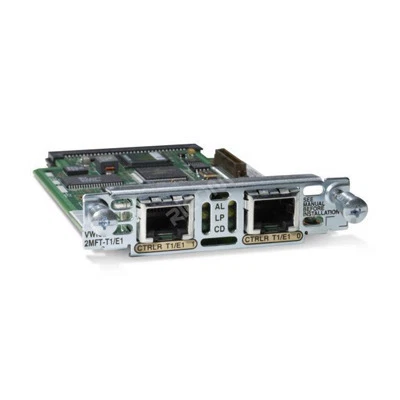VWIC-2MFT-E1= - Cisco 2-Ports Multiflex Trunk Voice WAN Interface Card - Image 1 of 1