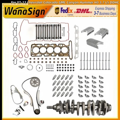 Engine Rebuild Kit For 07-12 Chevrolet Colorado GMC Canyon Hummer H3 3.7 L5 DOHC - Image 1 of 4