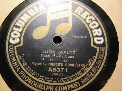 1911 PAUL LINCKE BERLIN Frau Luna Wedding of the Winds Charles Prince's Or A5371 - Image 1 of 2