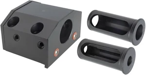 BOT20 CNC Lathe Turret Tool Holder Block 1-1/2”  Bore & 2 “C” Reduction Sleeves - Picture 1 of 3