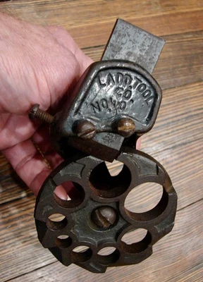 Антикварный регулируемый полый шнековый шпильчатый инструмент Ladd - Изображение 1 из 4