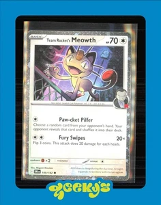 Team Rocket's Meowth (Cosmos Holo) 149/182 Holo - Picture 1 of 2