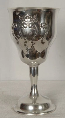 Taza copa infantil de plata esterlina Gorham Chantilly 200 gramos NO es chatarra Foto 1 de 4