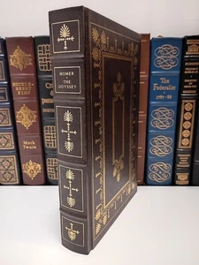 The Odyssey - Homer - The Franklin Library - 1979 - Full Leather Hardcover - VGC - Bild 1 von 11