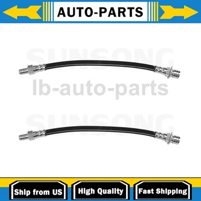 Linha de mangueira de freio Sunsong traseira 2x para International Harvester 4900 11.1L 1992 - Imagem 1 de 4