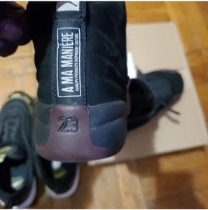 Größe 1,5 (PS) - Air Jordan 12 Retro SP x A Ma Maniére Mid Black - Bild 1 von 4