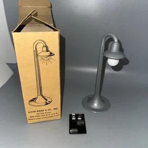 Marx no. 072 Goose Neck Lamp Post with box - a - Picture 1 of 2
