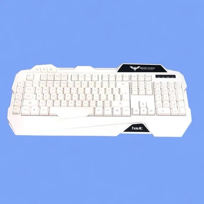 Gaming Keyboard Magic Eagle Havic White HV-KB558CM - Image 1 of 4