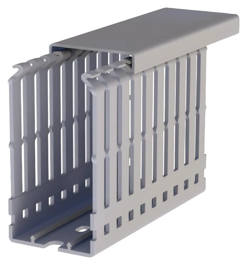 Canalización De Alambre PVC, 40x80mm, 2m, Gris - 1SET411015R0000 - Imagen 1 de 1