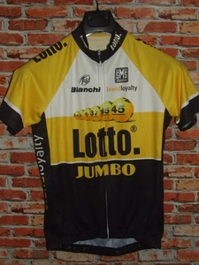 LOTTO JUMBO SANTINI MAGLIA BICI CICLISMO SHIRT MAILLOT CYCLISM tg. M - Imagen 1 de 2