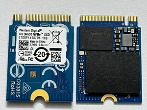 WD CH SN530 1TB M.2 2230 SSD NVMe PCIe 4.0 x2 For Xbox Series X/S Expansion Card - Afbeelding 1 van 10