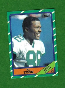 1986 Topps Al Toon New York Jets RC #101 - Picture 1 of 1