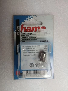 Hama lampe de rechange 3560 5,5 V/e10 - Imagen 1 de 2