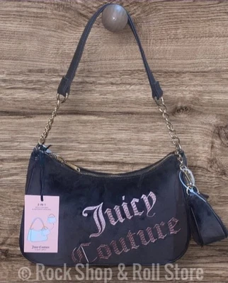 Juicy Couture Better Together Brown Hobo Shoulder Bag w/Detachable Mini Bag~NWT - Image 1 of 3