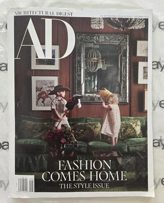 Architectural Digest Magazine September 2025 Fashion Comes Home The Style Issue - Image 1 of 4