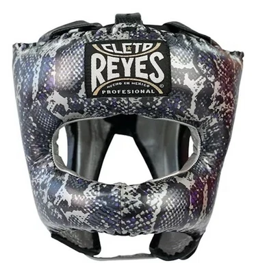 Serpiente Acero Cleto Reyes Boxeo Cara Completa Arnés Protector de Cabeza Sparring MÉXICO Foto 1 de 2