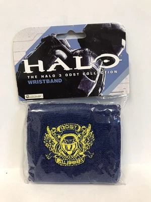 Pulsera Sweatband - Halo 3 ODST - Letrero de escudo con logotipo azul Foto 1 de 2