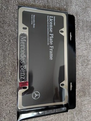 Mercedes Benz License plate frame - Image 1 of 3