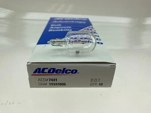 ACDELCO 7441 19344806 BOMBILLA MINIATURA (PAQUETE DE 10) - Imagen 1 de 1