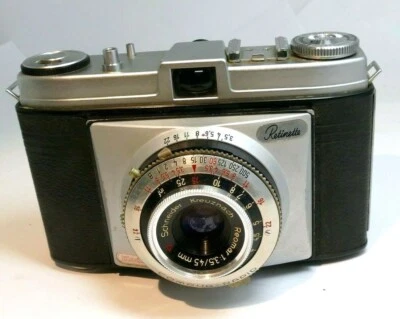 Kodak Retinette rangefinder Camera w/ Schneider 45mm f3.5 Lens AS IS for parts - Image 1 of 4