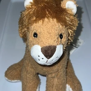 Silver One Brown Lion 9" Plush Toy Soft and Cuddley - Picture 1 of 11