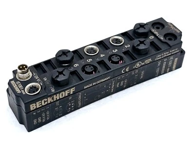 CAJA EXTENSIÓN ENTRADA DIGITAL BECKHOFF IE1001-0000 8 CANALES 24 VDC - Imagen 1 de 4