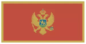 Montenegro International Flag Sticker Decal F318 - Picture 1 of 1