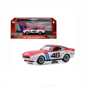 86334 1971 BRE  DATSUN 240Z (46) TOKYO TORQUE 1/43 DIECAST  GREENLIGHT  - Picture 1 of 3