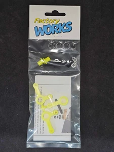 Factory Works Vintage A&L Ball Bearing Steering-Losi JRX2/JRXT/Pro/SE/LXT/Junior - Picture 1 of 8