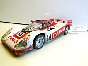 Unbranded 1:43 Scale Die-cast Porsche 956 1983 Le Mans Lammers/Palmer/Lloyd 8 th