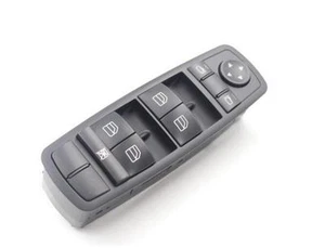 Black Window Mirror Switch Control Unit For Mercedes ML320 ML350 ML430 ML63 AMG - Picture 1 of 2