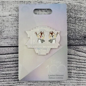 DISNEY 2023 Destination D23 Visa Rewards Exclusivo CHIP & DALE Pin Disney100 - Imagen 1 de 3