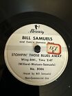 PROMO Mercury 78 RPM Bill Samuels - Stompin Those Blues Away / Moonglow 8086 V++