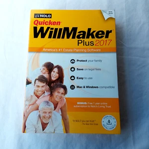 Quicken Willmaker Plus 2017 Sealed PC Software. New - Picture 1 of 9