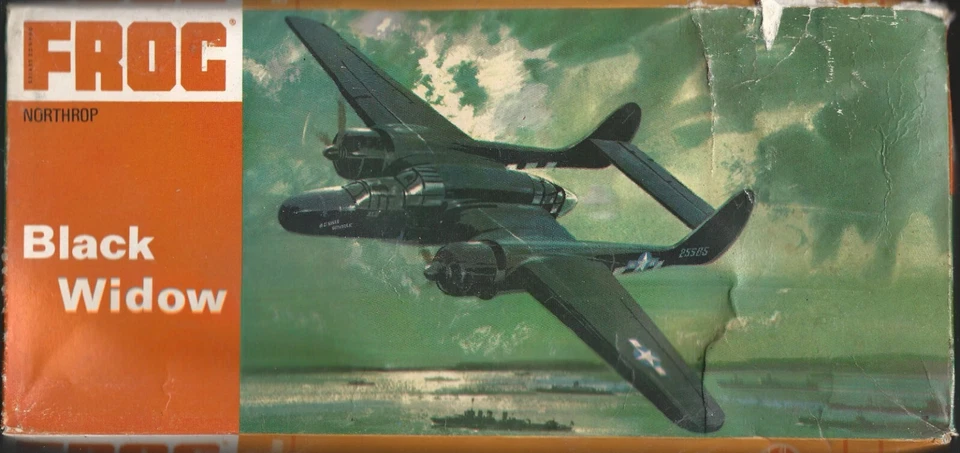 NORTHROP P-61 "BLACK WIDOW" 1/72 FROG VINTAGE - LEGGI - Immagine 1 di 1