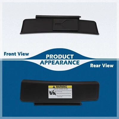 Fit For 06-2015 Mazda MX-5 Miata Front Right Sun Visor Sunshade Black Foto 1 de 4