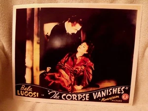 1942 "The Corpse Vanishes" Lobby Card 11 X 14 Bela Lugosi Horror Suspense - Picture 1 of 1