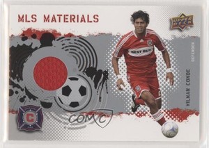 2009 Upper Deck MLS Materials Wilman Conde #MT-WC Rookie RC
