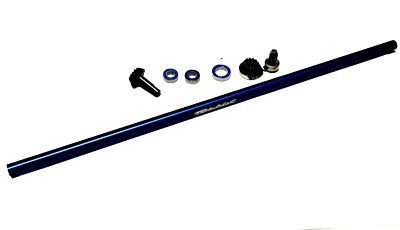 Fits Traxxas 64077-3 XO-1 - CENTER blue DRIVESHAFT drive hub pinion gears screw - Image 1 of 2