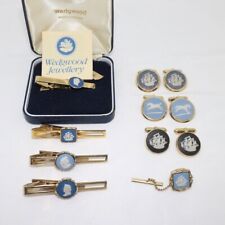 Wedgwood Tie Pin, Cufflinks Men Used　F/S From Japan