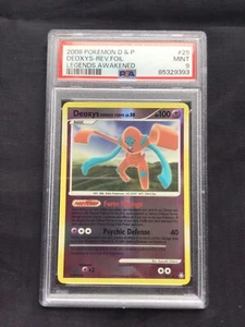 Pokemon Cards: Legends Awakened Reverse Holo: Deoxys 25/146 PSA 9 - Picture 1 of 6