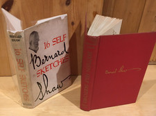 16 Self Sketches. G.B.Shaw.  Dodd Mead & Co. N.Y. 1948  D/W + 1st ed Androcles &