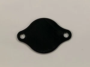 Small Block / Big Block Chevy Water Neck Cover (Black) - Picture 1 of 1