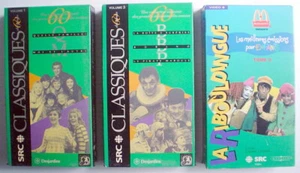 3 FILMS VHS D'ANCIENNES ÉMISSIONS DE TV, RIBOULDINGUE+BOBINO+MOI & L'AUTRE+++ - Imagen 1 de 9