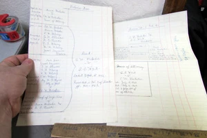 vintage 1932 hand written Deeds & power of attorney Montana Creek Yukon Canada - Picture 1 of 5