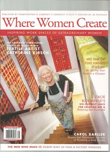 WHERE WOMEN CREATE MAGAZINE VOL 9 ISSUE 2 FEB/MAR/APR 2017 - Picture 1 of 1